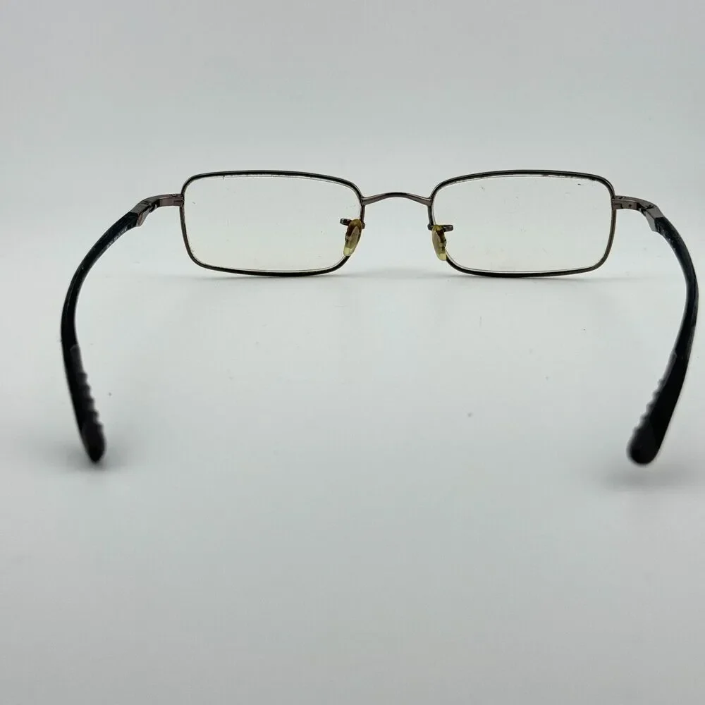Ray-Ban RB 7511 1000‎ Eyeglasses Frames Mens Black Silver 49-19-140 H13375